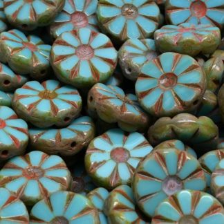 TCB Sunflower Beads 12x12mm (991-99117-12x12-63130-86800)