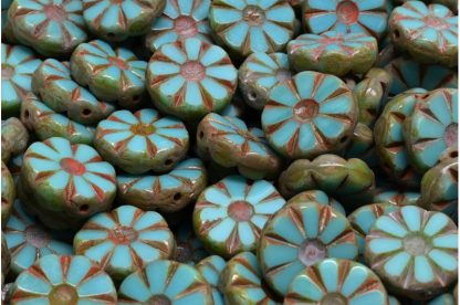 TCB Sunflower Beads 12x12mm (991-99117-12x12-63130-86800)