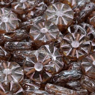 TCB Sunflower Beads 12x12mm (991-99117-12x12-00030-86800-54321)