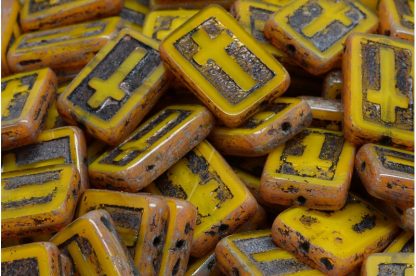 TCB Cross Beads 17x11mm (991-99125-17x11-81230-86800-46441)