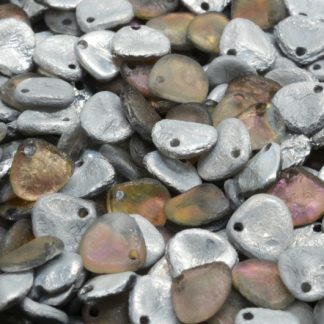 Rose Petal Beads 8x7mm (111-00077-08x07-00030-ETCH-28002)