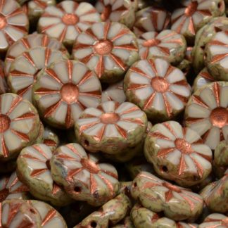 TCB Sunflower Beads 12x12mm (991-99117-12x12-14400-86800-54319)