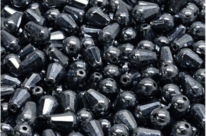 Firepolished Drop Beads 8x6mm (151-15101-08x06-23980-14400)