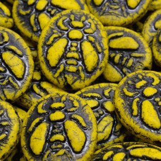 Bee Beads 22x18mm (111-95027-22x18-83130-46449)
