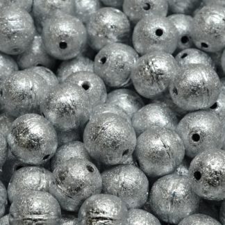 Round Druck Beads 8mm (111-19001-08x08-23980-ETCH-27000)