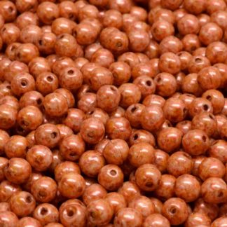 Round Druck Beads 4mm (111-19001-04x04-02010-65324)