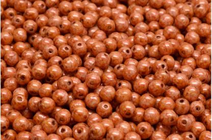 Round Druck Beads 4mm (111-19001-04x04-02010-65324)