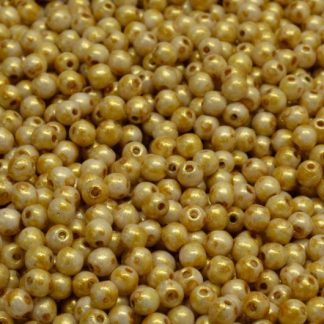 Round Druck Beads 3mm (111-19001-03x03-02010-65322)