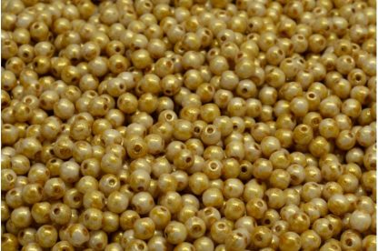 Round Druck Beads 3mm (111-19001-03x03-02010-65322)