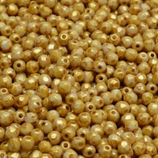 Firepolished Round Beads 3mm (151-19001-03x03-03000-65322)
