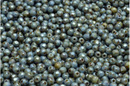 Firepolished Round Beads 3mm (151-19001-03x03-03000-65325)