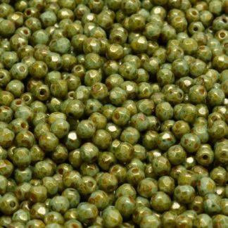 Firepolished Round Beads 3mm (151-19001-03x03-03000-65326)