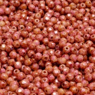 Firepolished Round Beads 3mm (151-19001-03x03-03000-65327)