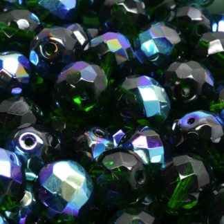 Firepolished Round Beads 10mm (151-19001-10x10-50140-28701)