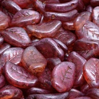 Wavy Leaf Beads 9x14mm (111-30078-09x14-00030-84100-65327)