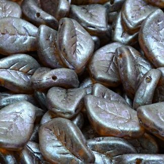 Wavy Leaf Beads 9x14mm (111-30078-09x14-00030-84100-65329)