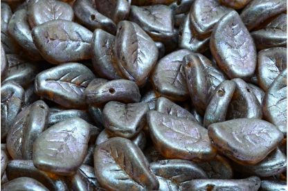 Wavy Leaf Beads 9x14mm (111-30078-09x14-00030-84100-65329)