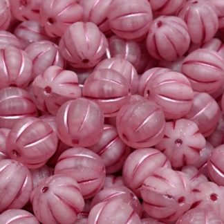 Melon Beads 8x8mm (111-19201-08x08-R0742-84100-54321)