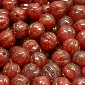 Melon Beads 8x8mm (111-19201-08x08-R0932-15496)