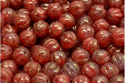 Melon Beads 8x8mm (111-19201-08x08-R0932-15496)