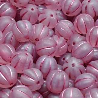 Melon Beads 8x8mm (111-19201-08x08-R0232-84100-54321)