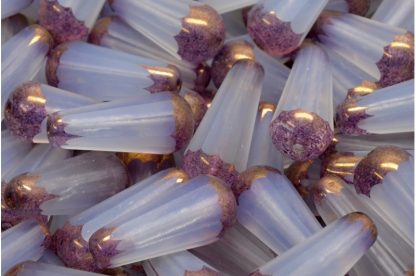 Firepolished Drop Beads 20x9mm (151-95101-20x09-01000-14415)