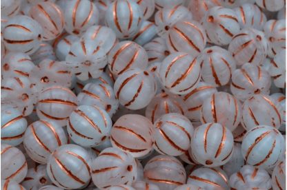 Melon Beads 8x8mm (111-19201-08x08-R0632-84100-54319)