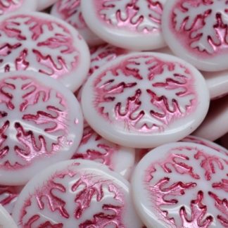 Snowflake Cabochon 21x21mm (111-95014-21x21-02020-54321)