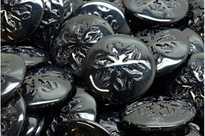 Snowflake Cabochon 21x21mm (111-95014-21x21-23980)