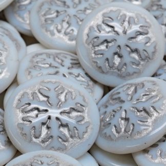Snowflake Cabochon 21x21mm (111-95014-21x21-02020-54301)