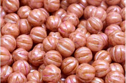 Melon Beads 8x8mm (111-19201-08x08-02010-65323)