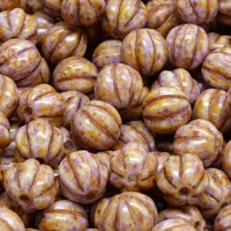 Melon Beads 8x8mm (111-19201-08x08-02010-65328)