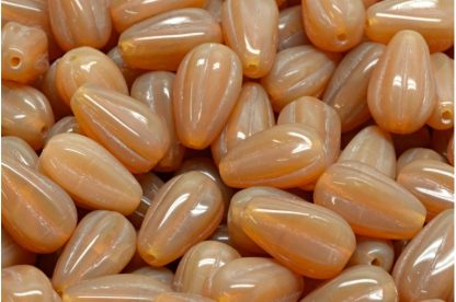Drop Melon Beads 13x8mm (111-30283-13x08-11300)