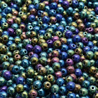 Round Druck Beads 3mm (111-19001-03x03-23980-21455)
