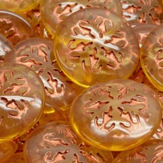 Snowflake Cabochon 21x21mm (111-95014-21x21-10020-54319)