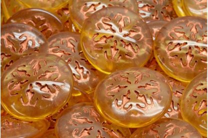 Snowflake Cabochon 21x21mm (111-95014-21x21-10020-54319)