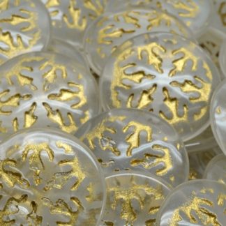 Snowflake Cabochon 21x21mm (111-95014-21x21-00030-54302)