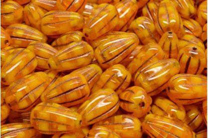 Drop Melon Beads 13x8mm (111-30283-13x08-81250-54317)