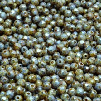 Firepolished Round Beads 3mm (151-19001-03x03-03000-65329)