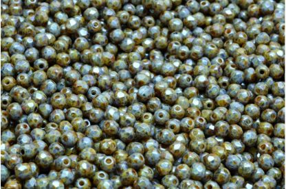 Firepolished Round Beads 3mm (151-19001-03x03-03000-65329)