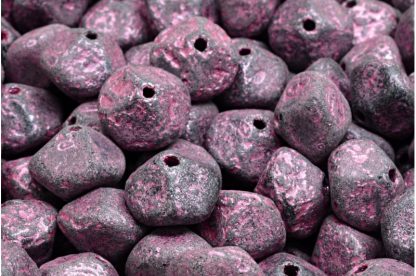 Meteorite Beads 13x13mm (111-08001-13x13-23980-ETCH-54321)