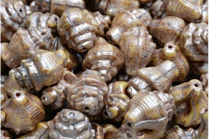 Murex Shell Beads 15x12mm (111-95009-15x12-02010-65321-54324)