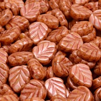 Mint Leaf Beads 10x8mm (111-30442-10x08-02010-65324)