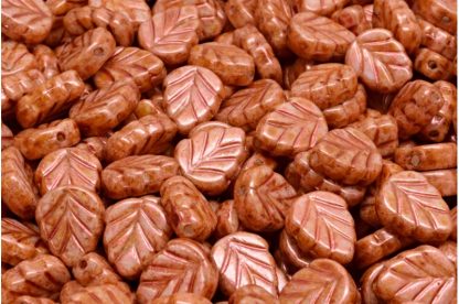 Mint Leaf Beads 10x8mm (111-30442-10x08-02010-65324)