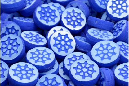 TCB Wheel Coin Beads 12x12mm (991-99132-12x12-02010-25126)