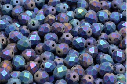 Firepolished Round Beads 6mm (151-19001-06x06-23980-84100-21435)