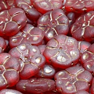 Primrose flower beads 15x15mm (111-95026-15x15-90080-84100-54324)