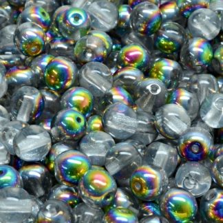 Round Druck Beads 6mm (111-19001-06x06-00030-28101)