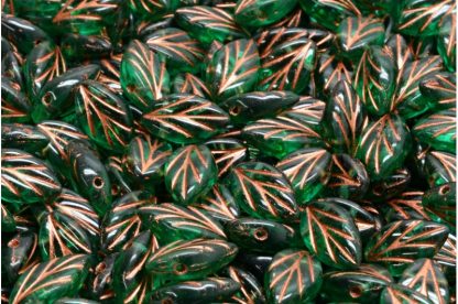 Beech Leaf Beads 7x11mm (111-01089-07x11-50720-54319)