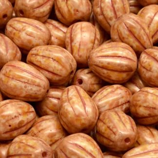 Drop Melon Beads 11x9mm (111-30283-11x09-02010-65324-54310)